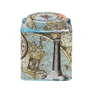 Adventure Design Tea Caddy Tin