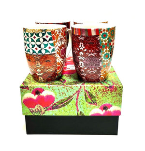 Anna Chandler - Wildflower Tile Mug Set