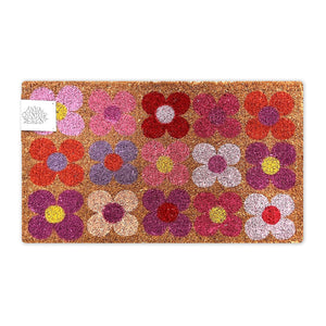 Anna Chandler - Coir Doormat – Blossom Short - Red Sparrow Tea Company
