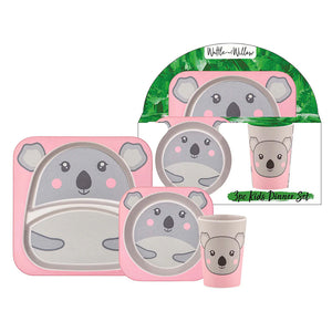 Aussie Mates - Koala 3pc Kids Dinner Set