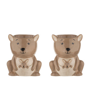 Wattle & Willow - Aussie Mates - Kangaroo Egg Cups