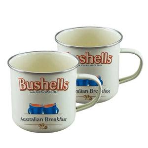Australian Heritage Icons - Bushells Enamel Mug Set - Red Sparrow Tea Company