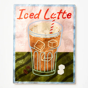 Jones & Co - Barista Wall Art - Iced Latte