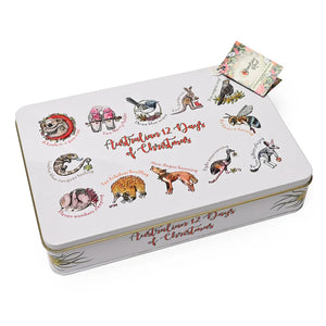 Banksia Red - 12 Days Of Christmas Tin - Shortbread Fingers