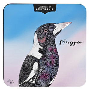 Animals Of Australia Tin - Magpie With Shortbread