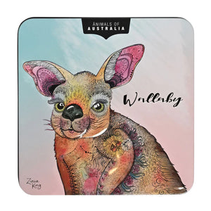 Animals Of Australia Tin - Wallaby With Shortbread