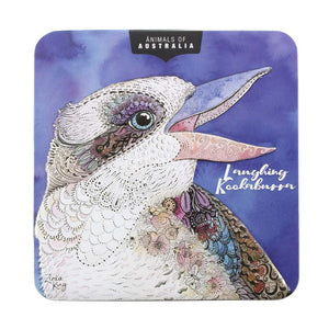 Animals Of Australia Tin - Kookaburra With Shortbread