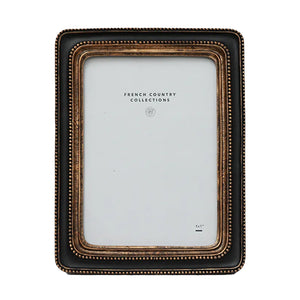 Photo Frame - Beaded Frame Black 5x7"