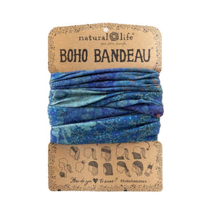 Natural Life - Boho Bandeau - Navy Patchwork
