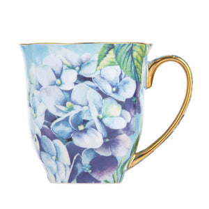 Ashdene - Bold Blooms - Blue Hydrangea Mug