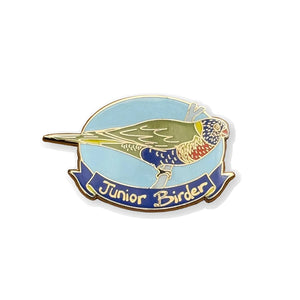 Bridget Farmer - Enamel Pin - Junior Birder