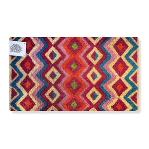 Anna Chandler – Coir Doormat – Pink Diamond