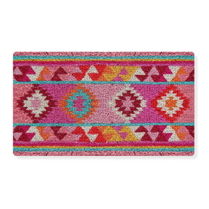 Anna Chandler - Coir Doormat – Pink Carpet Short