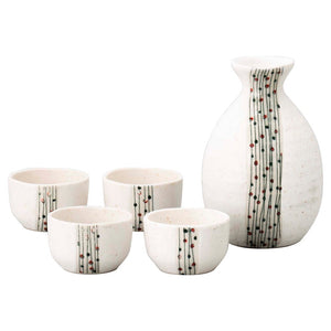 Omotenashi - Doban Tamasudare Sake Set – Matte White