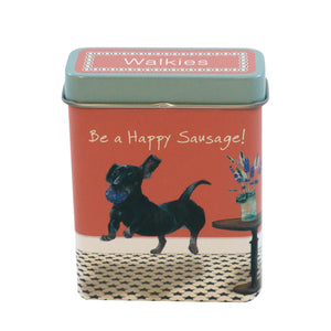 Treat Tin - Dachshund - Be a Good Sausage 'Walkies'