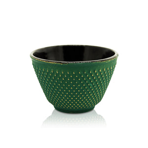 Cast Iron Cup - Emerald Green