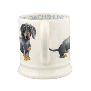 Emma Bridgewater - Black & Tan Dachshund 1/2 Pint Mug