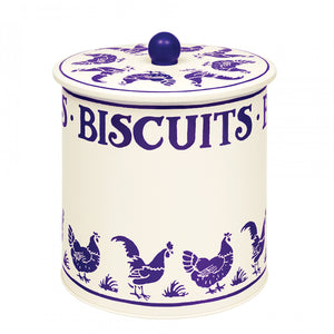 Emma Bridgewater - Blue Hen - Biscuit Barrel