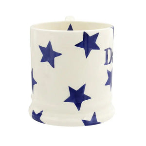 Emma Bridgewater - Blue Star Daddy 1/2 Pint Mug