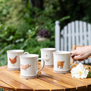Ashdene - Farm Friends Mug - 4pk Assorted Mug