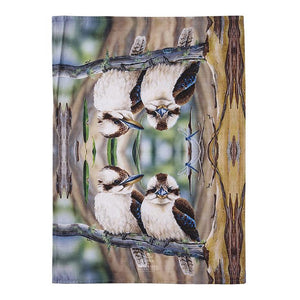 Ashdene - Fauna of Aus Kookaburras - Tea Towel