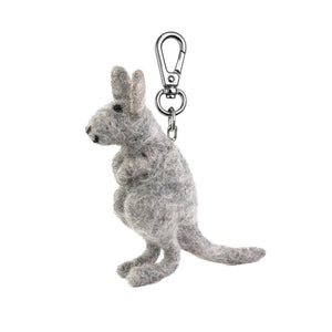 Felt Keychain Bag Charm - Kangaroo