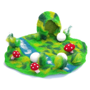 Himalayan Felt - Play Mat - Fairy Hollow