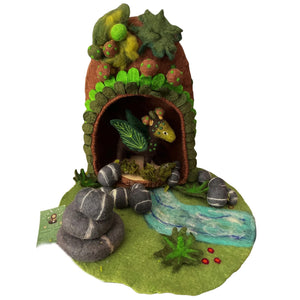 Himalayan Felt - Elemental Dragon Play Set - Earth