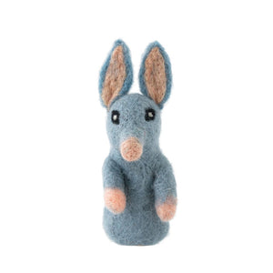Felted Finger Puppet - Bilby