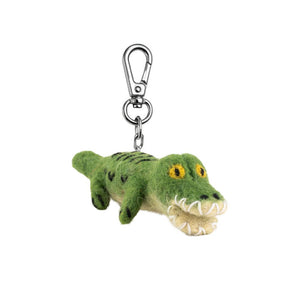 Felt Keychain Bag Charm - Crocodile