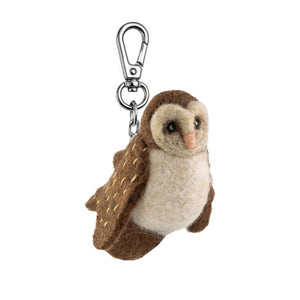Felt Keychain Bag Charm - Owl