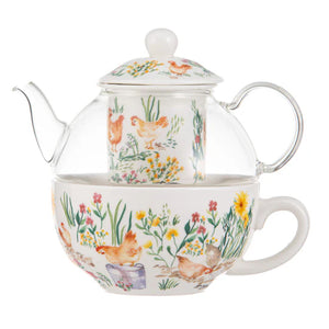 Ashdene - Garden Hens - Tea For One