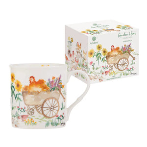 Ashdene - Garden Hens - Wheelbarrow Mug