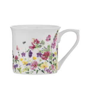 Ashdene - Garden Soiree Flare Mug - White - Red Sparrow Tea Company