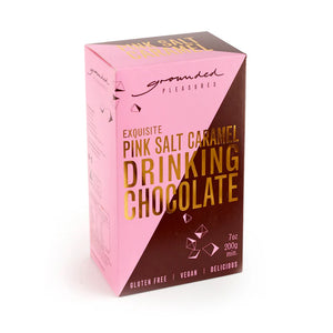 Grounded Pleasures - Pink Salt Caramel Drinking Chocolate