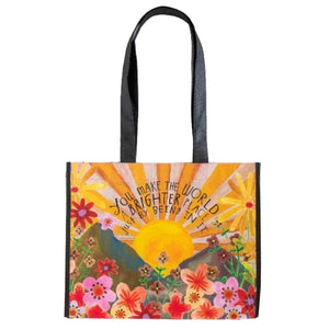 Natural Life - Happy Bag Large - You Make The World Brighter