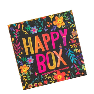 Natural Life - Happy Box - Black Colourful