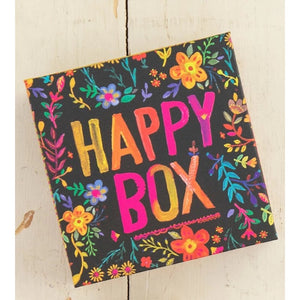Natural Life - Happy Box - Black Colourful