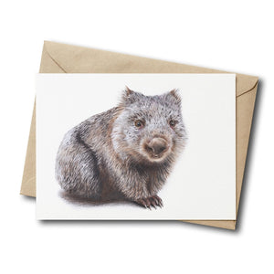Hayley Wilson - Greeting Card - Wombat