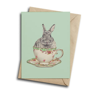 Hayley Wilson - Greeting Card - Tea Time
