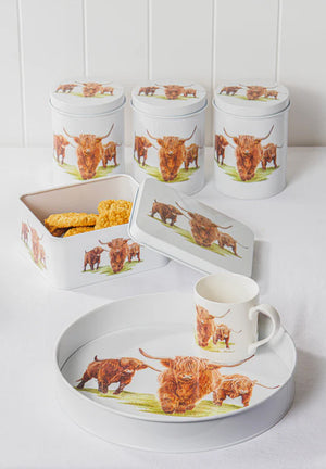 Ashdene - Highland Herd - Round Serving Tray