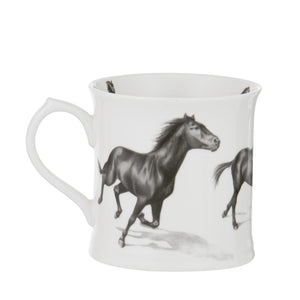 Ashdene - Horses By Charlotte - Black Mug
