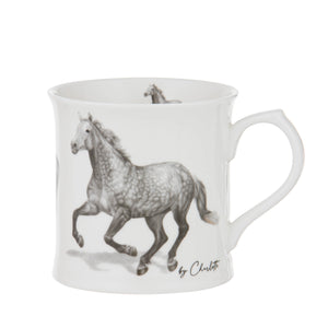 Ashdene - Horses By Charlotte - Grey Mug