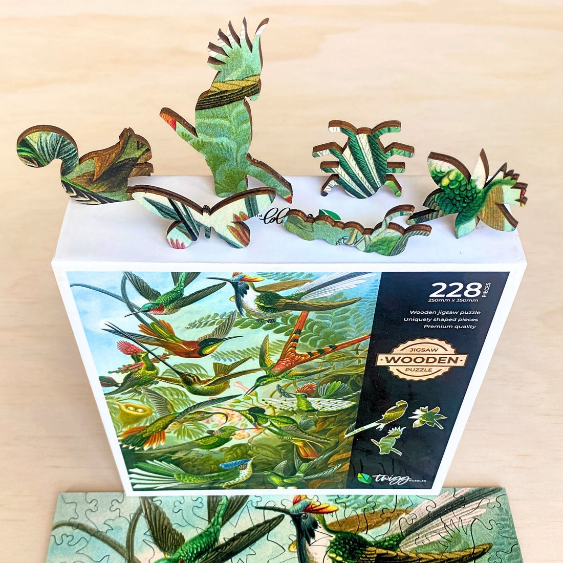 Twigg Puzzles - Hummingbirds - 228 Pieces