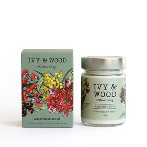 Ivy & Wood - Soy Candle - Australian Bush