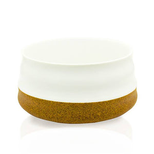 Matcha Bowl  - Two Tone - White & Natural
