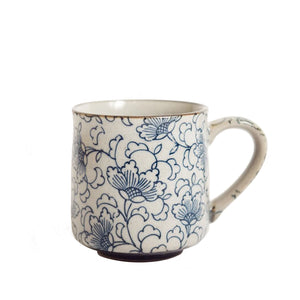 Japanese - Magnolia Blue Tea Mug