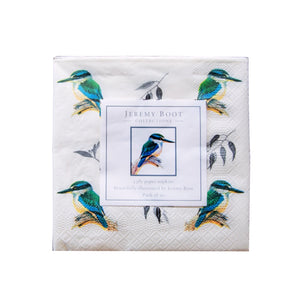 Jeremy Boot - Paper Napkins - Sacred Kingfisher (Pack of 20)