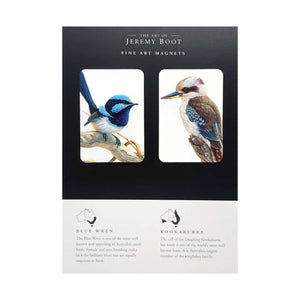 Jeremy Boot - Magnet Pairs - Wren & Kookaburra