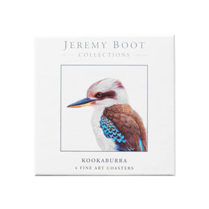 Jeremy Boot - Kookaburra Coasters (Set of 4)